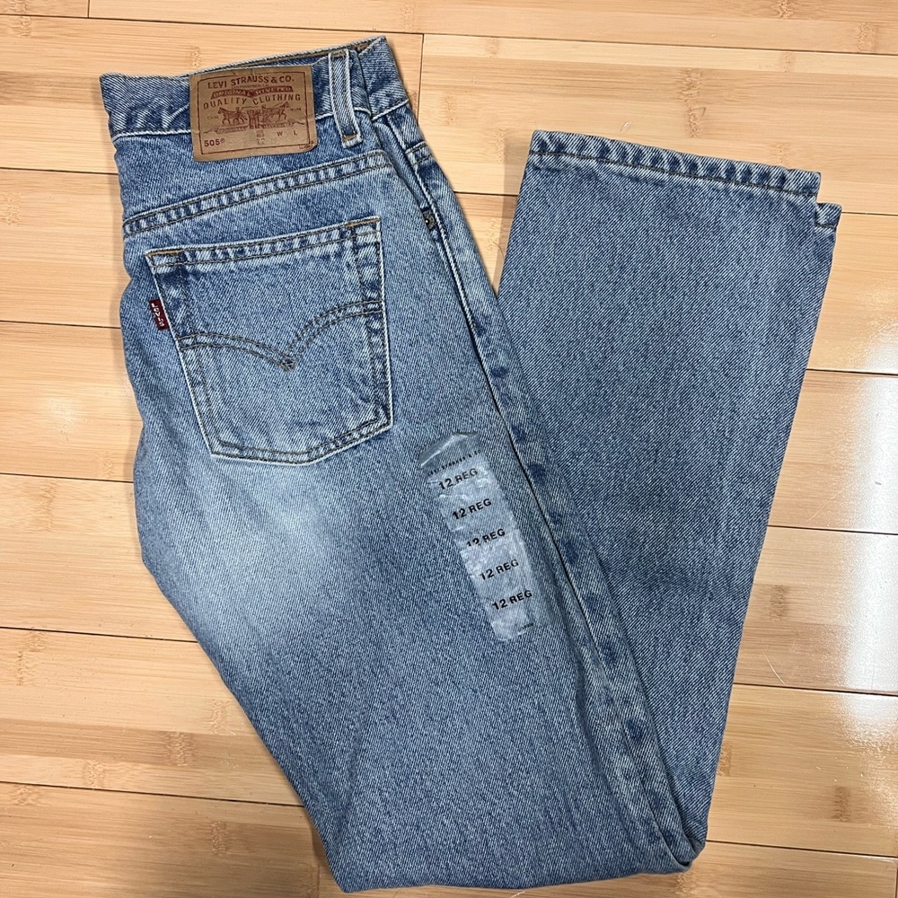 Levi’s 505 Juniors size 12 Reg BRAND NEW!!!